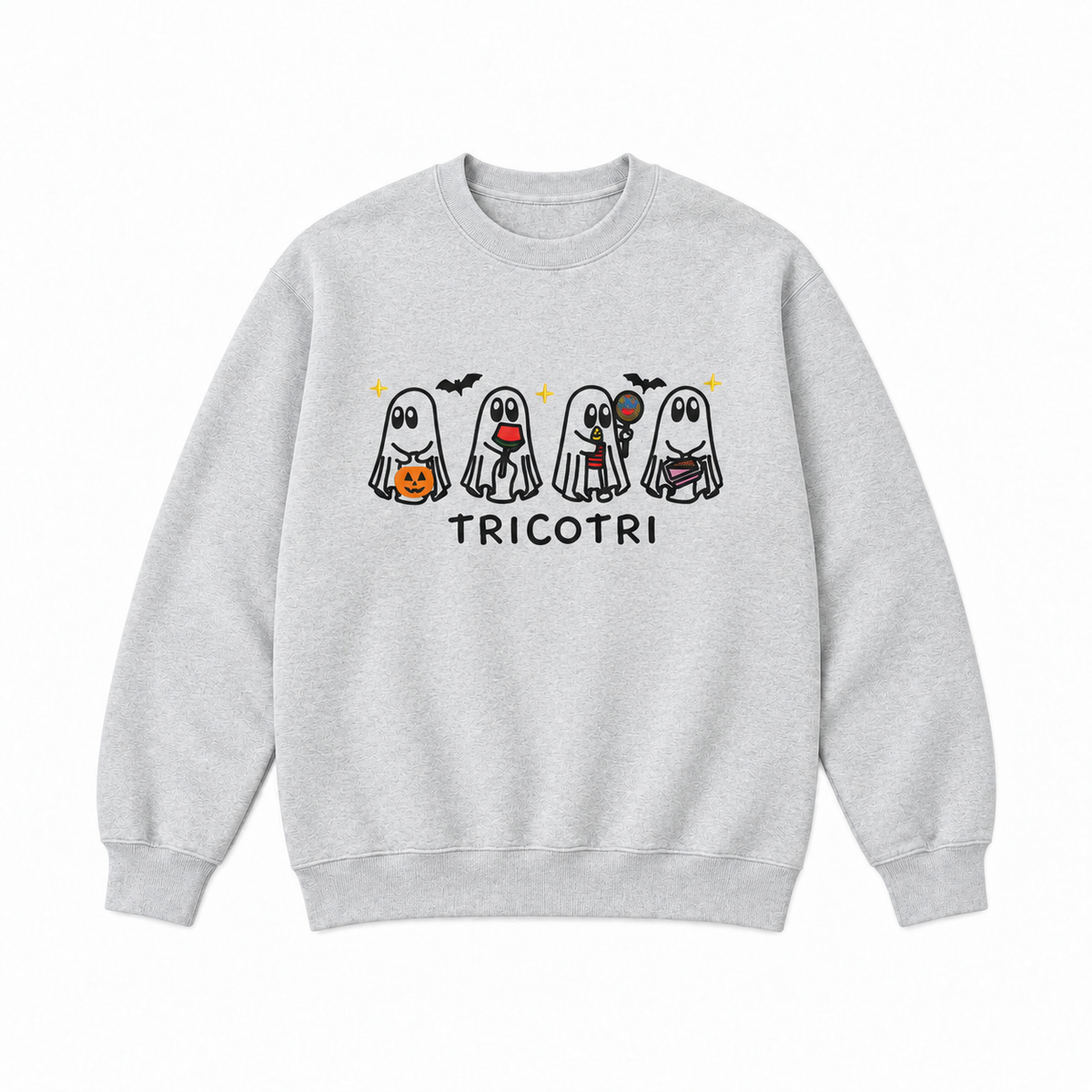 Trick or Treat Ghost Halloween Sweatshirt & Hoodie