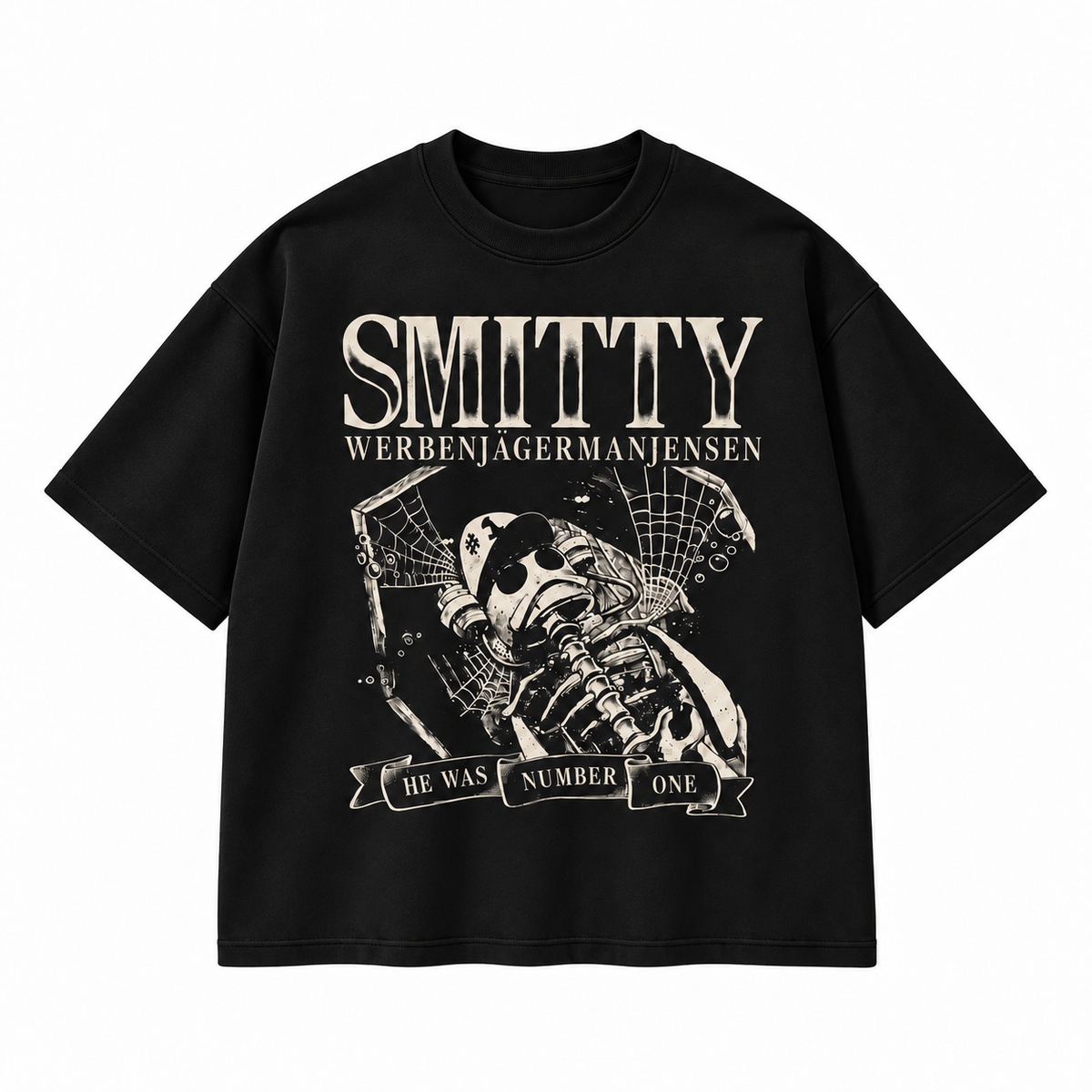 Smitty Number One Vintage Skeleton Graphic Apparel