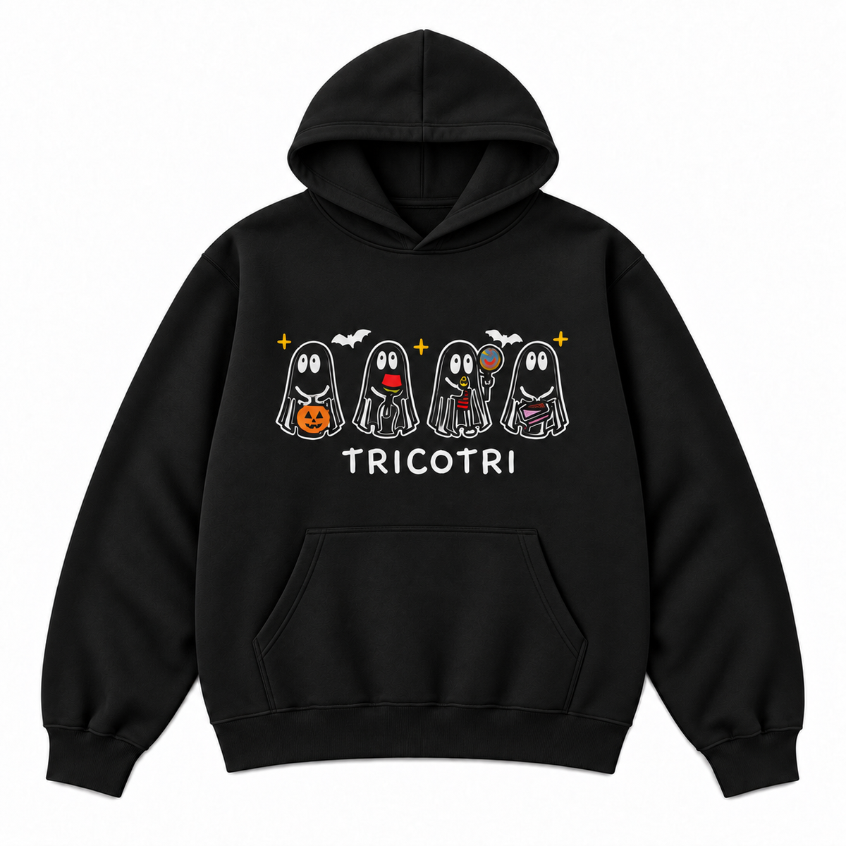 Trick or Treat Ghost Halloween Sweatshirt & Hoodie