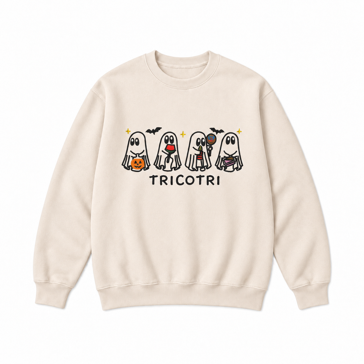 Trick or Treat Ghost Halloween Sweatshirt & Hoodie