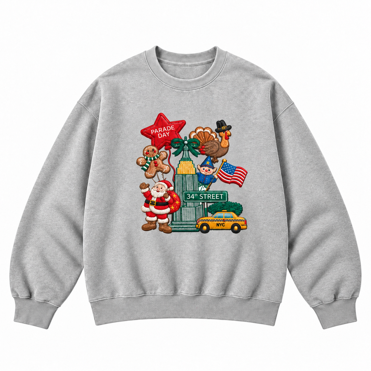 NYC Holiday Parade Embroidered Apparel