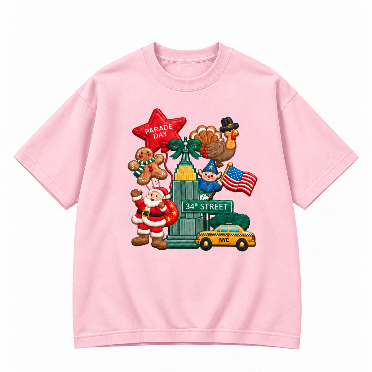 NYC Holiday Parade Embroidered Apparel