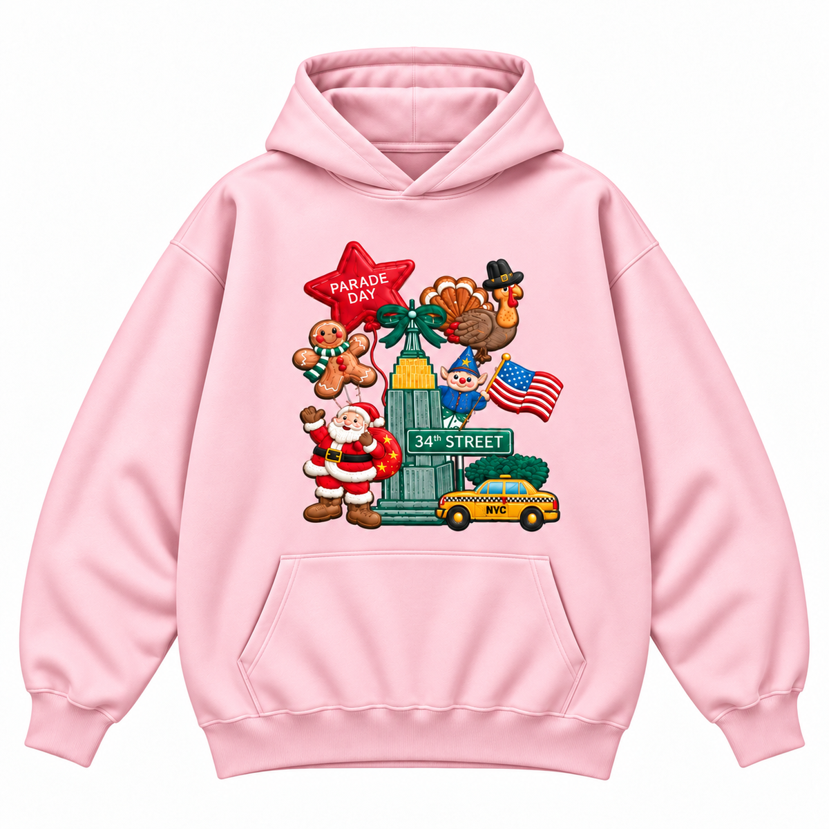 NYC Holiday Parade Embroidered Apparel