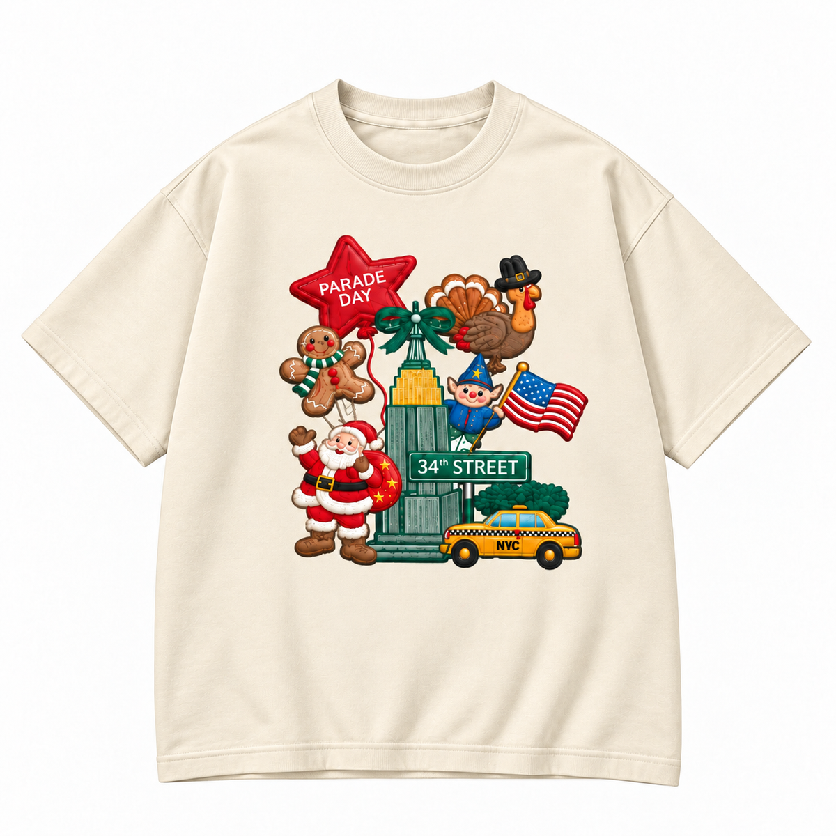 NYC Holiday Parade Embroidered Apparel
