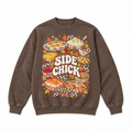 Side Chick Thanksgiving Funny Food Graphic Apparel