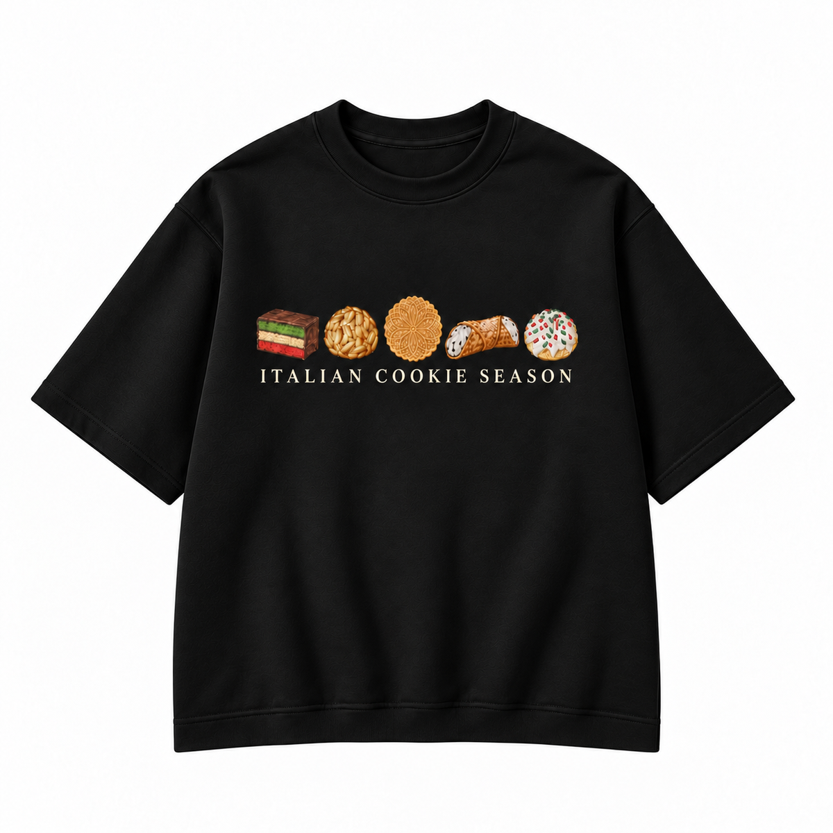 Italian Cookie Season Holiday Baking Graphic Apparel