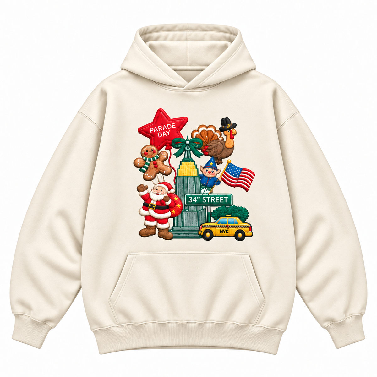 NYC Holiday Parade Embroidered Apparel