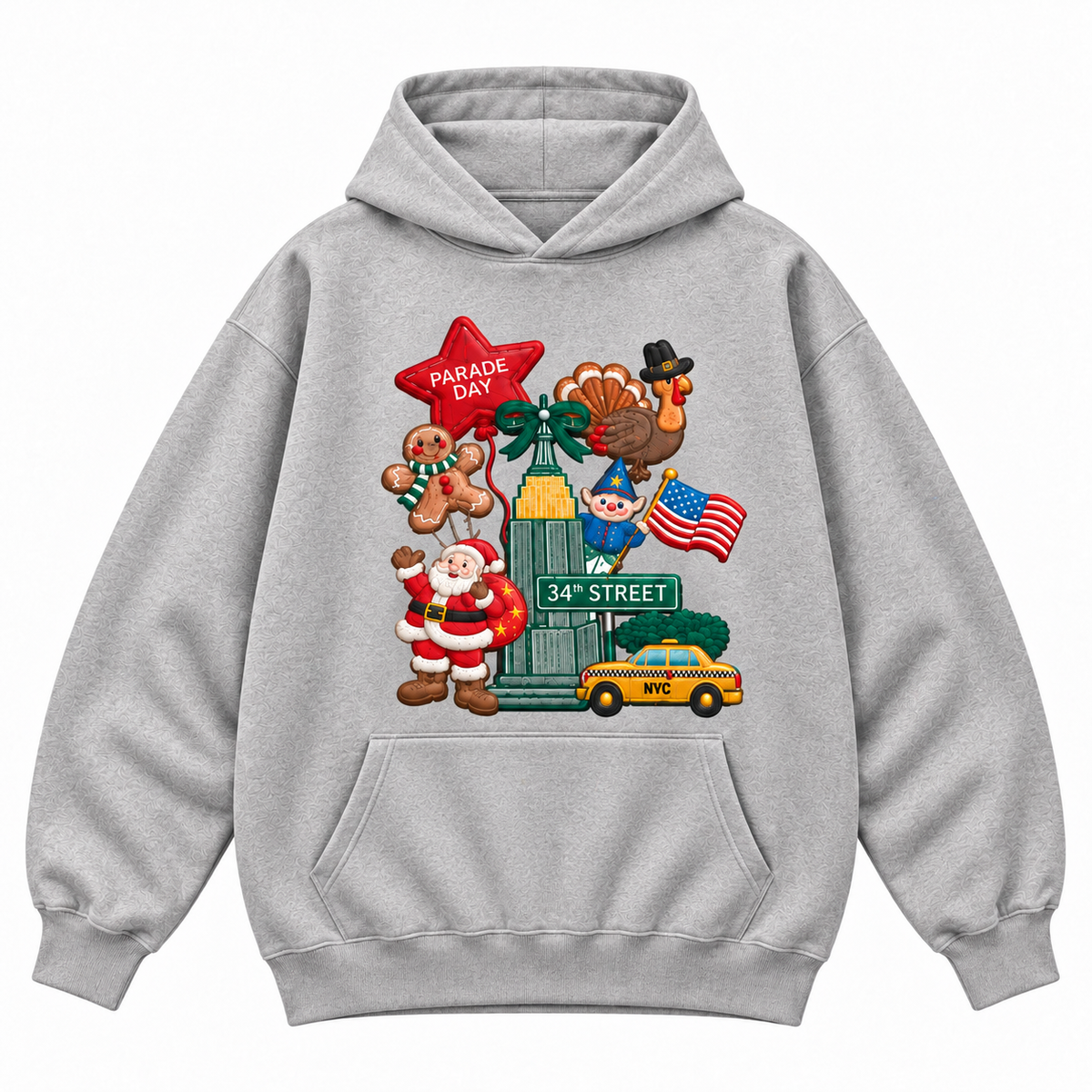 NYC Holiday Parade Embroidered Apparel