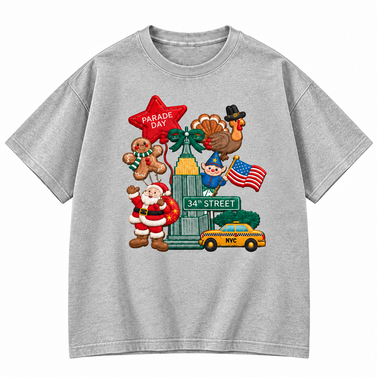 NYC Holiday Parade Embroidered Apparel