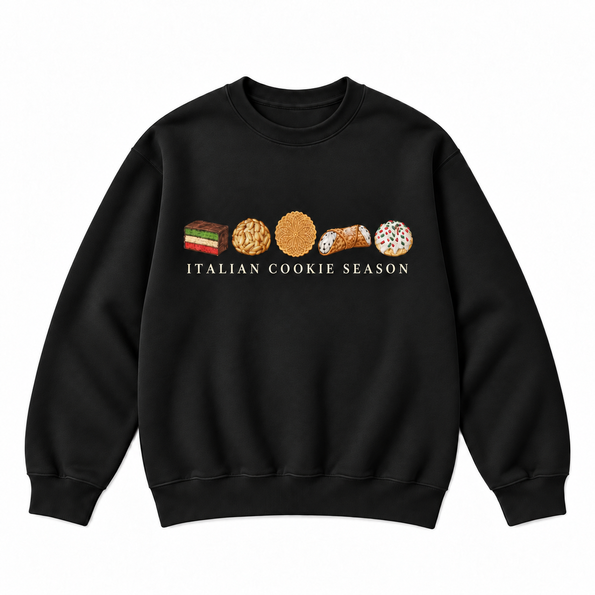 Italian Cookie Season Holiday Baking Graphic Apparel