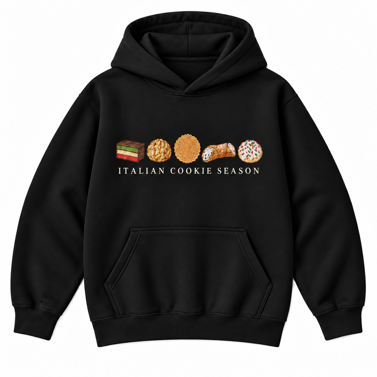 Italian Cookie Season Holiday Baking Graphic Apparel