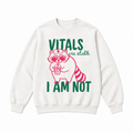 Vitals Are Stable I Am Not Raccoon Nurse Graphic Apparel