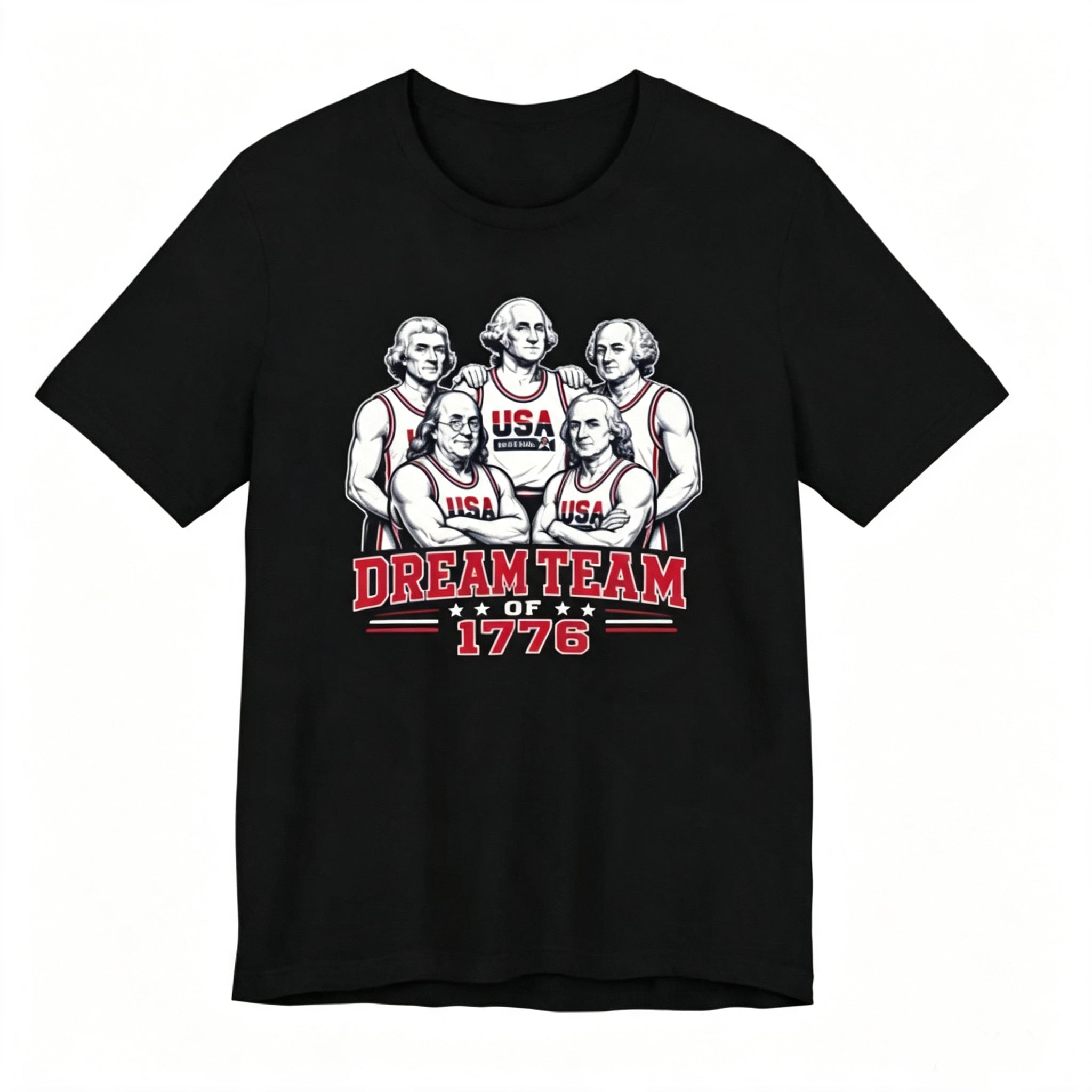 AMERICA'S 250TH ANNIVERSARY DREAM TEAM 1776 GRAPHIC T-SHIRT