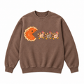 Pumpkin Pie Turkey Chase Thanksgiving Graphic Apparel