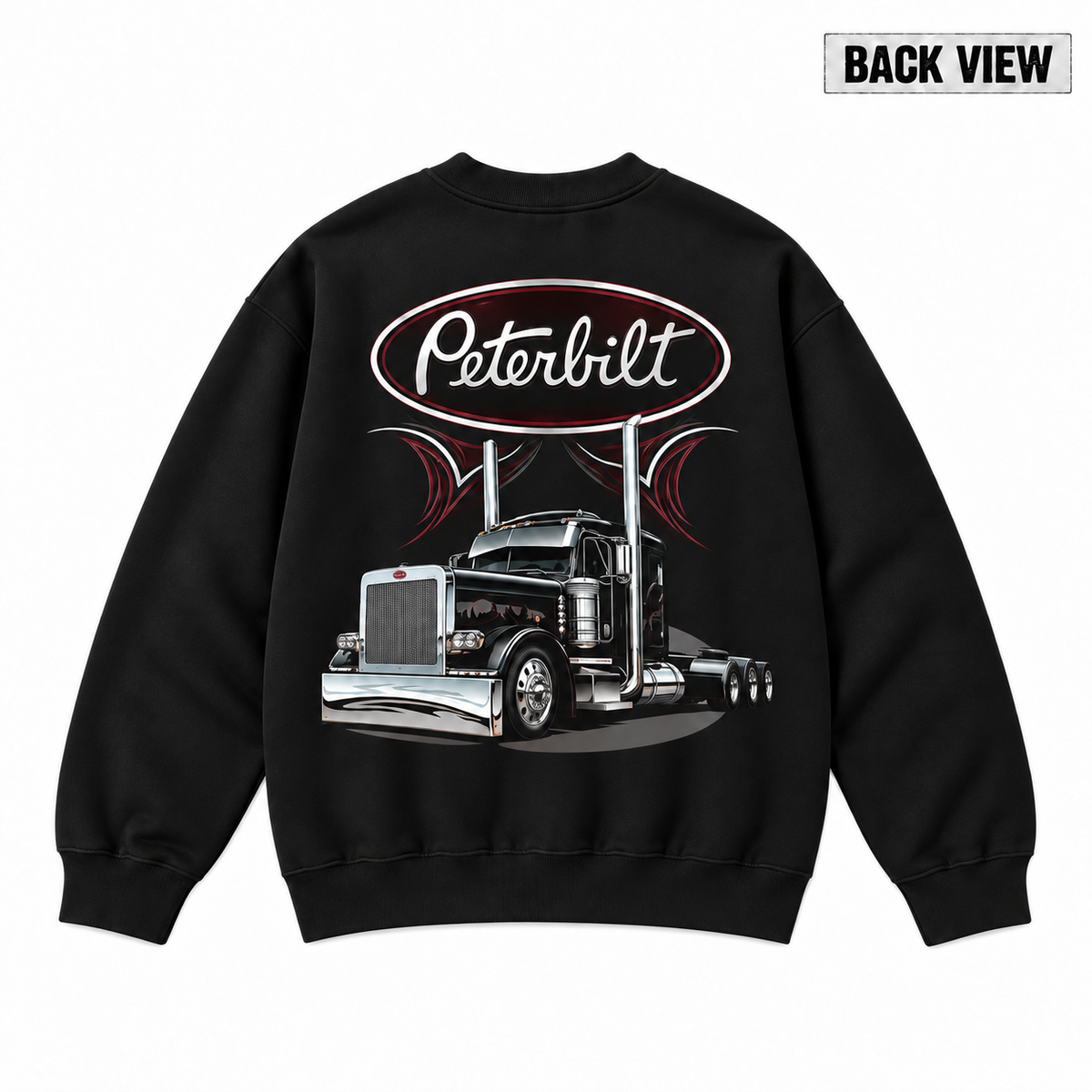 Peterbilt Semi Truck Front & Back Graphic Apparel
