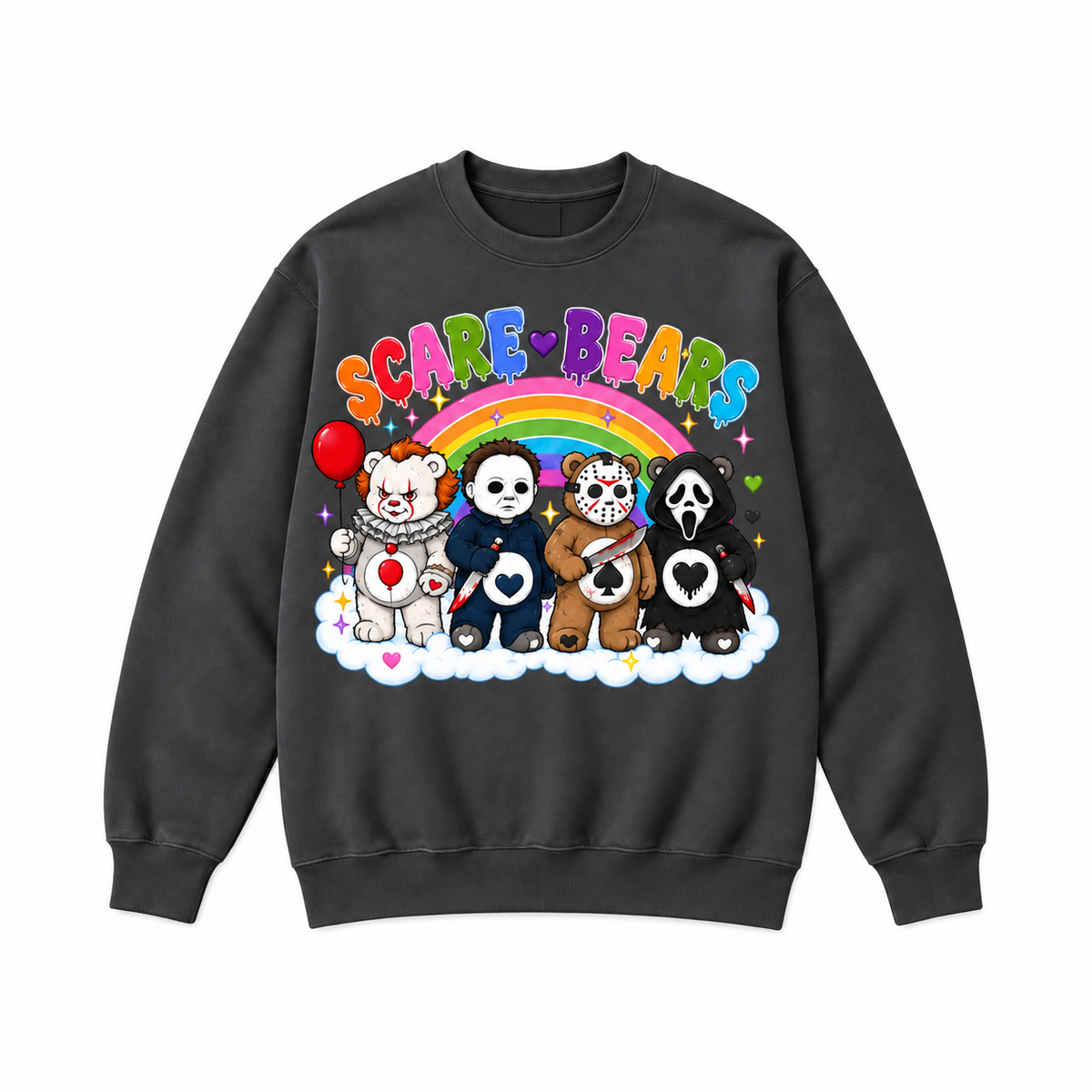 Scare Bears Halloween Graphic Apparel