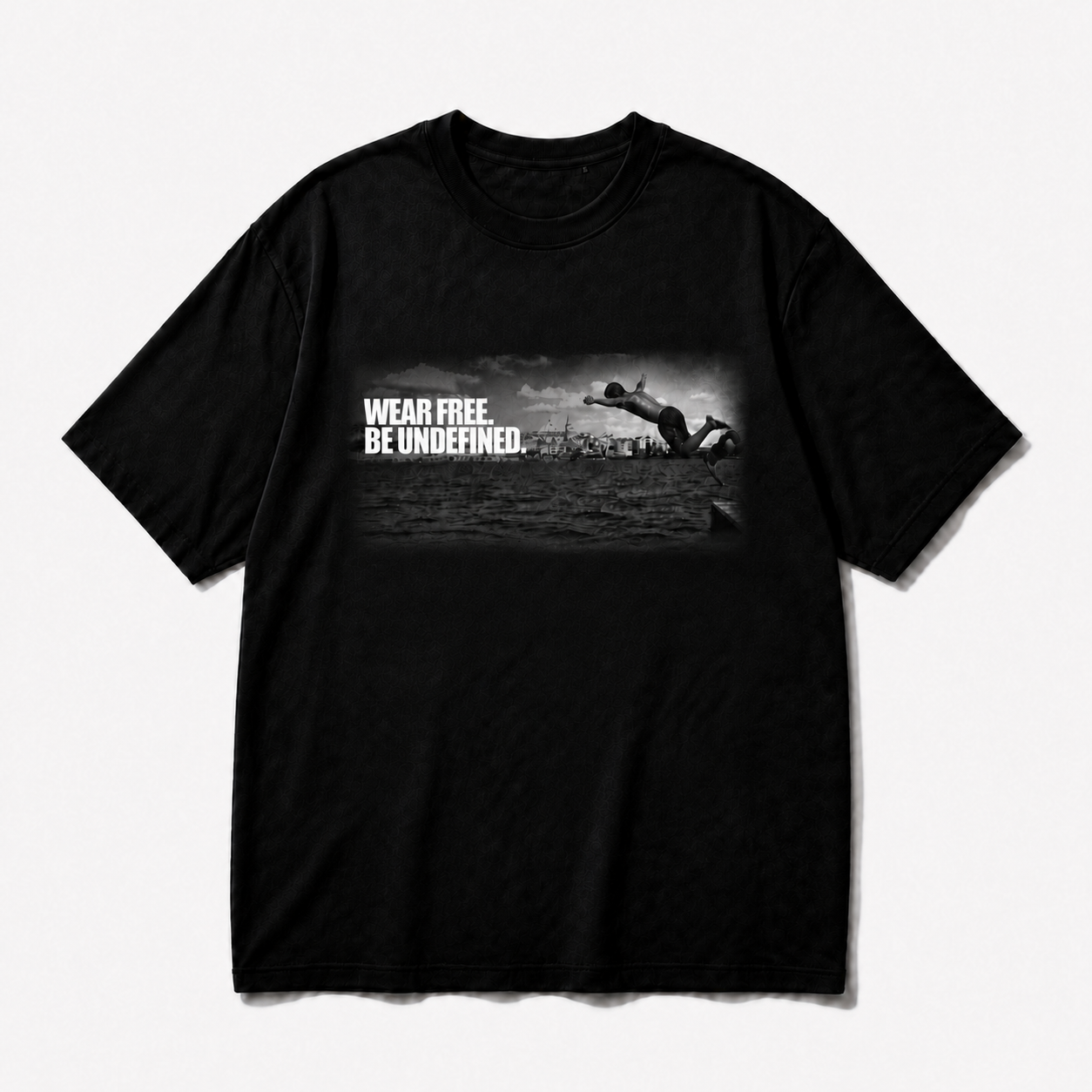 Wear Free Be Undefined  Oversized Streetwear T-Shirt