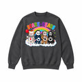 Scare Bears Halloween graphic Sweatshirt in Charcoal - front view