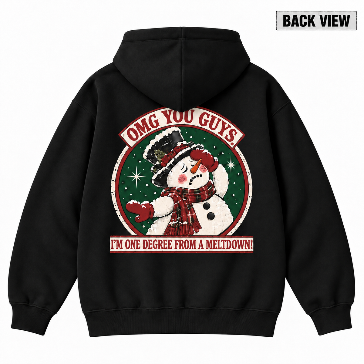 OMG You Guys Snowman Christmas Graphic Apparel