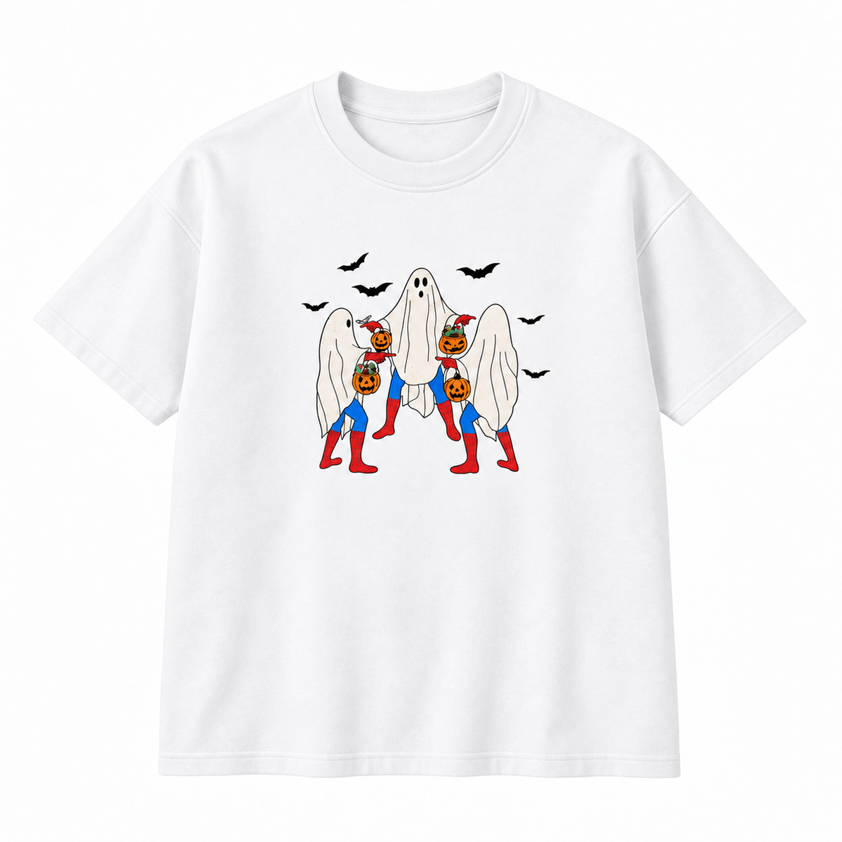 Trick or Treat Ghost Halloween Graphic Sweatshirt & Hoodie