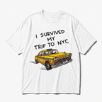 I SURVIVED MY TRIP TO NYC VINTAGE GRAPHIC T-SHIRT