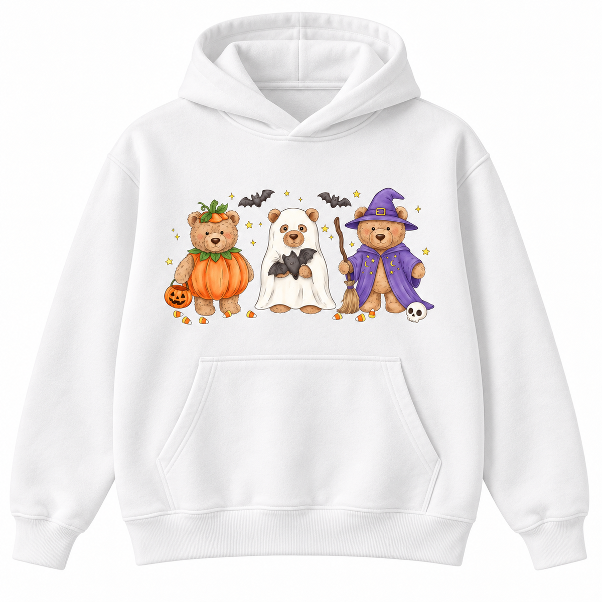 Spooky Teddy Bears Halloween Sweatshirt & Hoodie