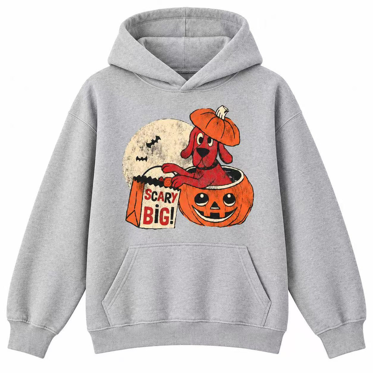 SCARY BIG Retro Halloween Dog Sweatshirt & Hoodie