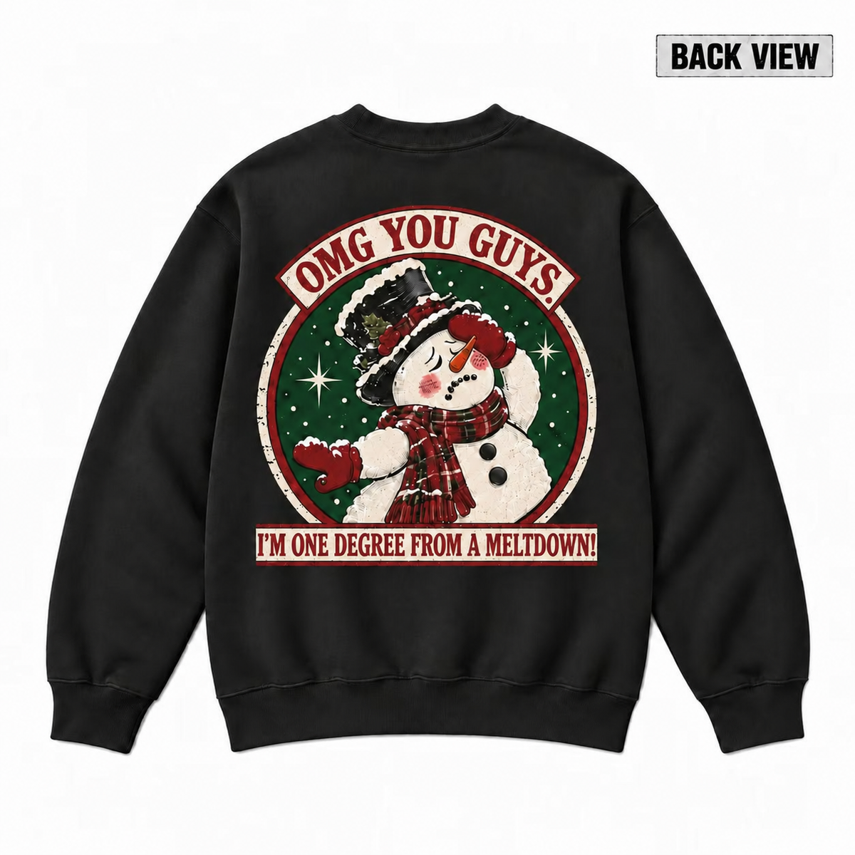 OMG You Guys Snowman Christmas Graphic Apparel