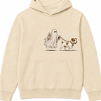 Jack Russell Terrier ghost walking dog Halloween Hoodie product image