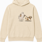 Shih Tzu ghost walking dog Halloween Hoodie product image