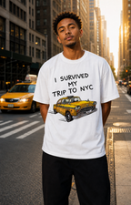 I SURVIVED MY TRIP TO NYC VINTAGE GRAPHIC T-SHIRT