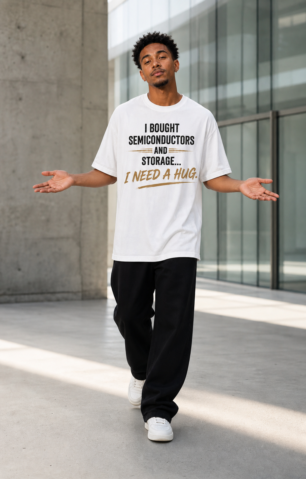 I BOUGHT SEMICONDUCTORS AND STORAGE FUNNY INVESTOR T-SHIRT