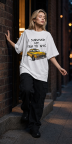 I SURVIVED MY TRIP TO NYC VINTAGE GRAPHIC T-SHIRT